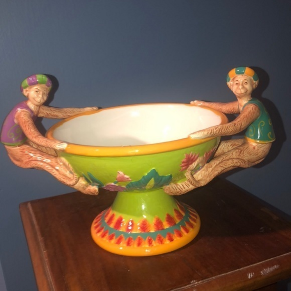 Abigail's Monkey Compote Moroccan Design great bright colors. Very sought after!